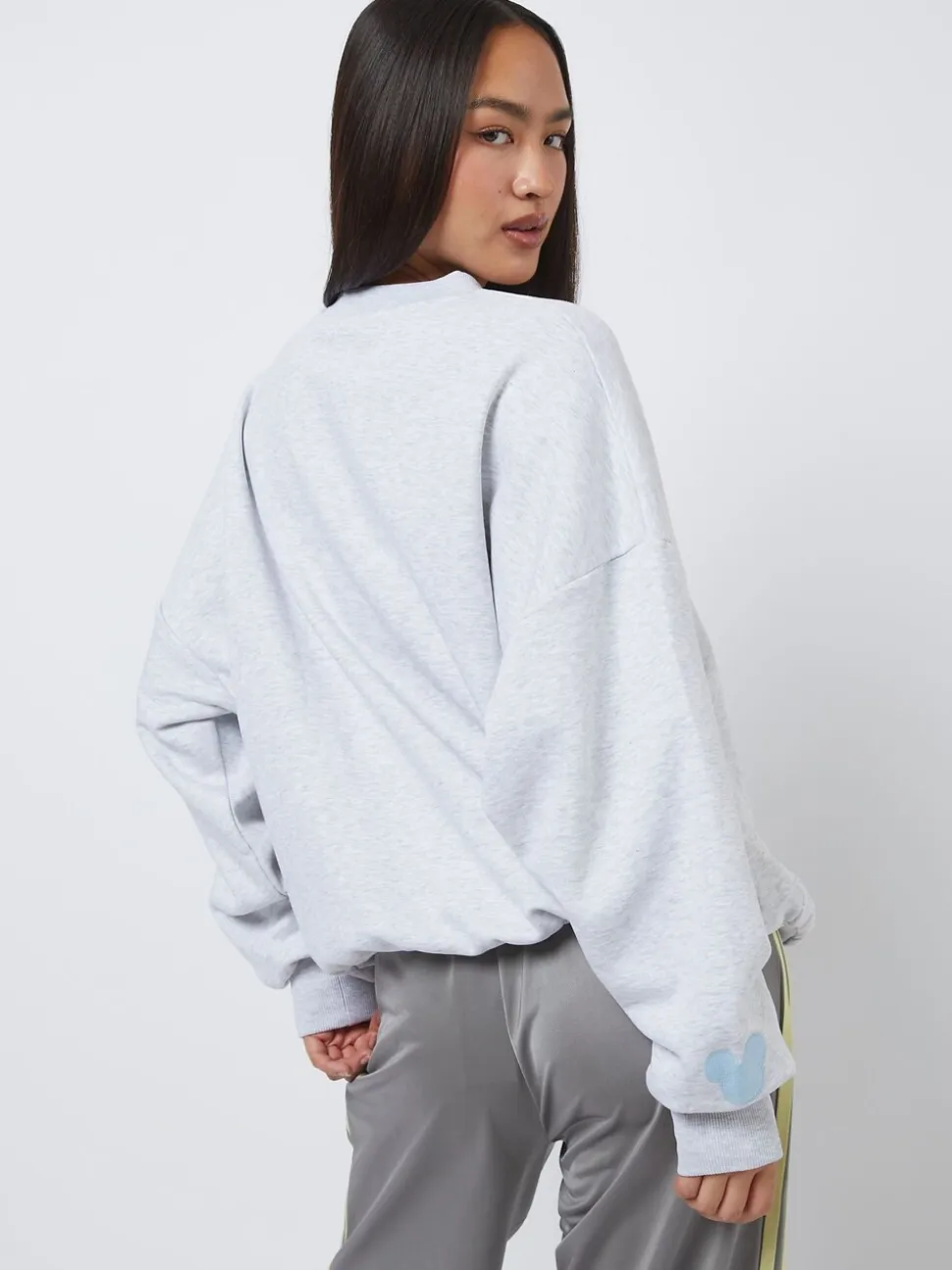 Skinnydip Disney Mickey Gingham Sweatshirt