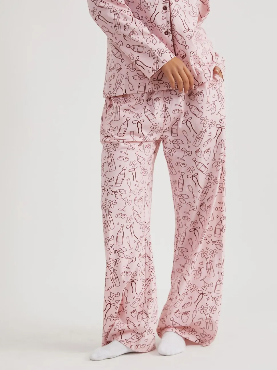 Skinnydip Girl Dinner Pyjamas Set