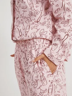 Skinnydip Girl Dinner Pyjamas Set