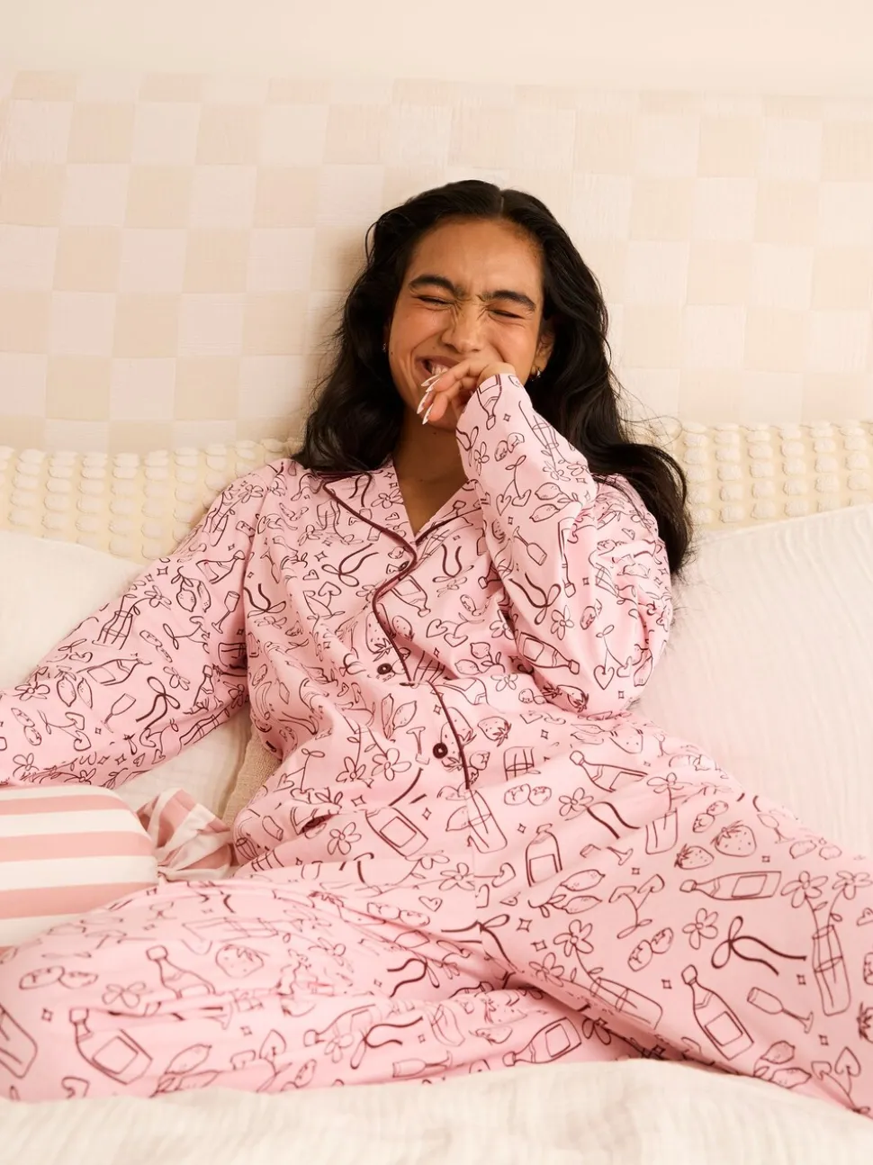 Skinnydip Girl Dinner Pyjamas Set