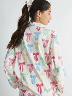 Skinnydip Multicolour Bow Pyjama Set