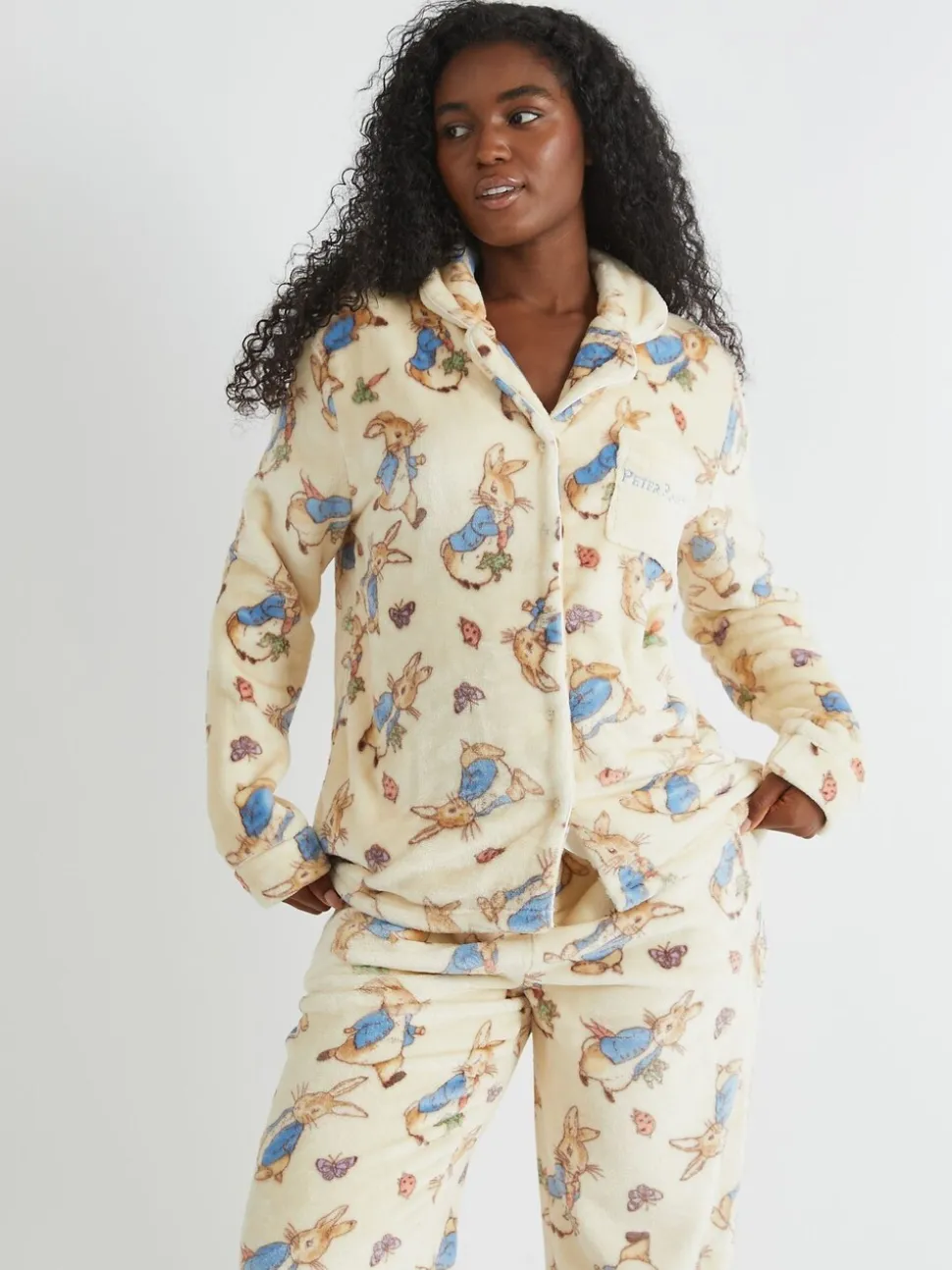 Skinnydip Peter Rabbit x Skinnydip Fleece Pyjamas Set