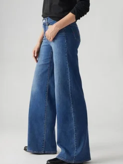 Slim meisje - Levi's® 318 Shaping jeans met wijde pijpen