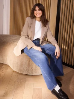 Slim meisje - Levi's® 318 Shaping jeans met wijde pijpen