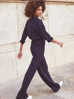 Sosandar Drawstring Waist Jumpsuit