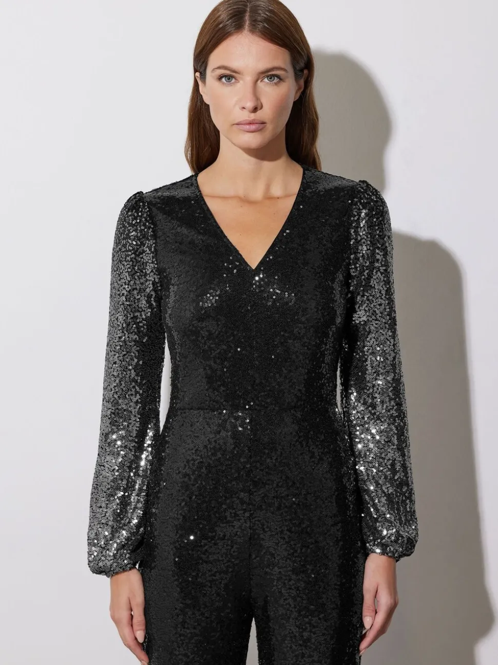 Star by Julien MacDonald Sequin Ombre Jumpsuit