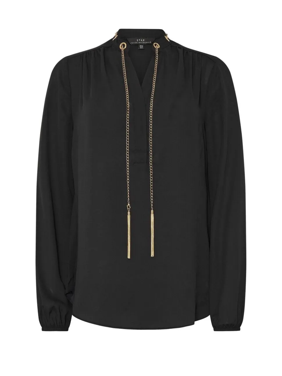 Star by Julien MacDonald Chain Detail Blouse