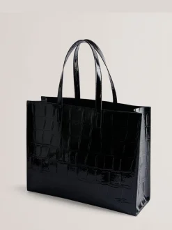 Ted Baker grote Allicon-tas met krokodilleneffect