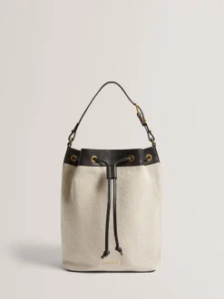 Ted Baker Tashah Detail Canvas Herringbon 100% Cotton Belt