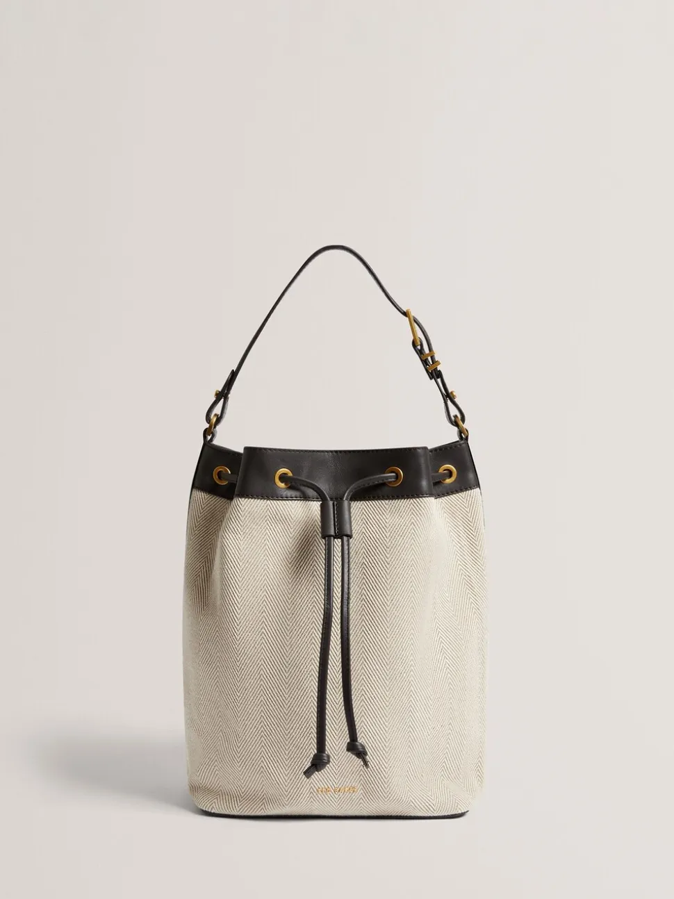 Ted Baker Tashah Detail Canvas Herringbon 100% Cotton Belt