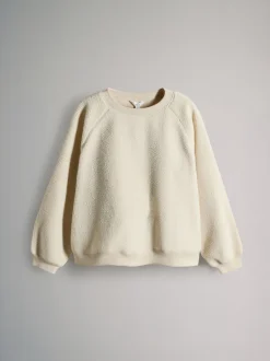 The Set 3 Pack Cosy Borg Crew Neck Fleeces