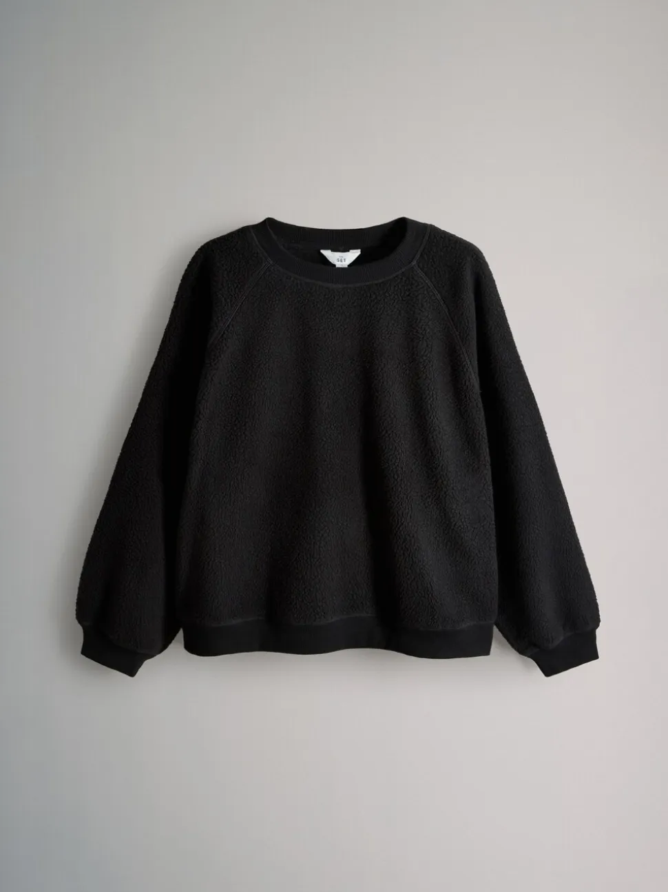 The Set 3 Pack Cosy Borg Crew Neck Fleeces