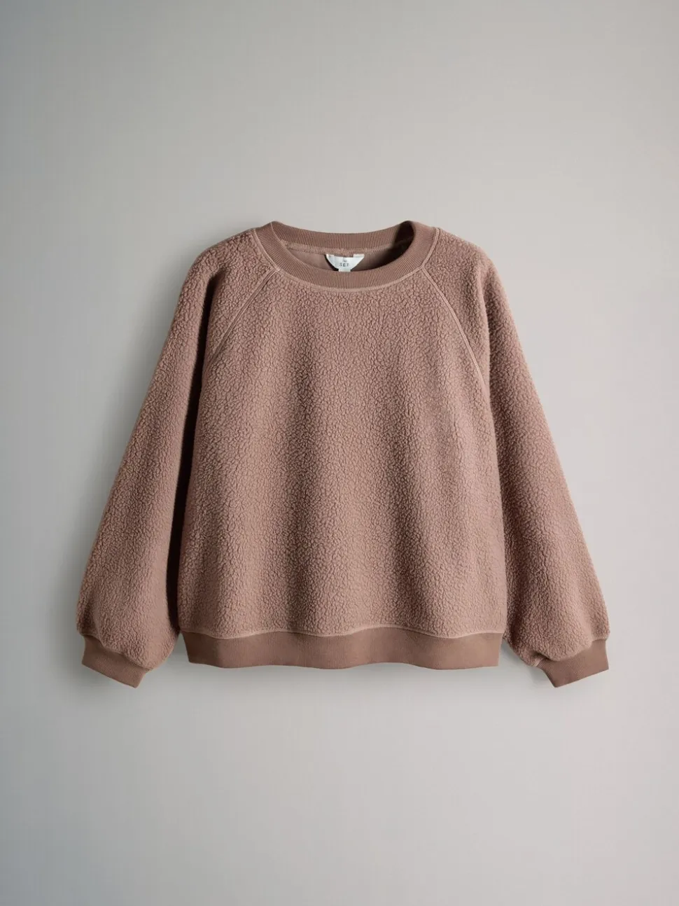 The Set 3 Pack Cosy Borg Crew Neck Fleeces