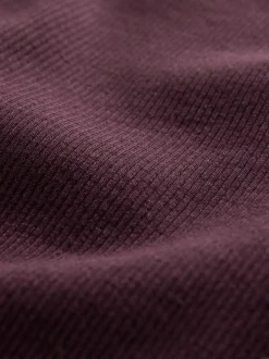 The Set 3 Pack Long Sleeve Button Through Rib T-Shirt