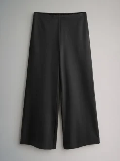 The Set 2 Pack Ponte Pinstripe Wide Leg Trousers