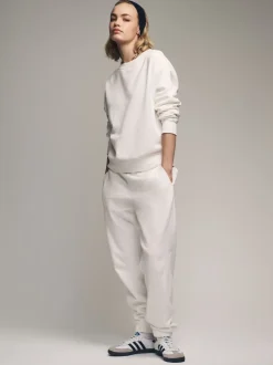 The Set set van 2 sweatshirts met ronde hals