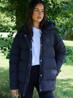 Threadbare Curve Puffer Jacket