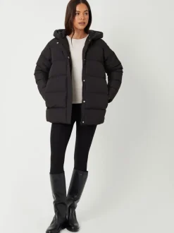 Threadbare Curve Puffer Jacket