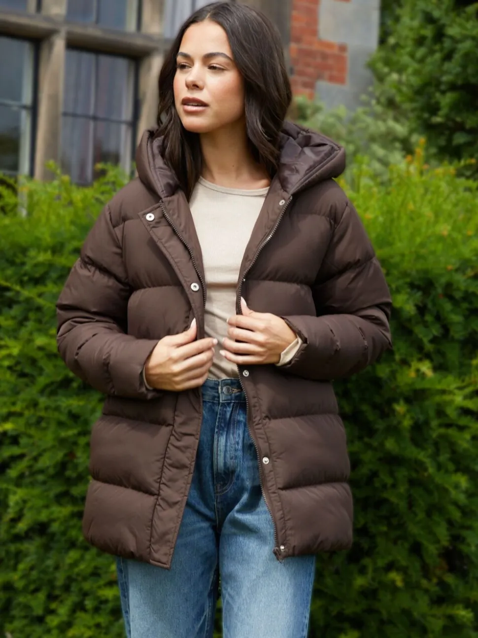 Threadbare Petite Puffer Jacket