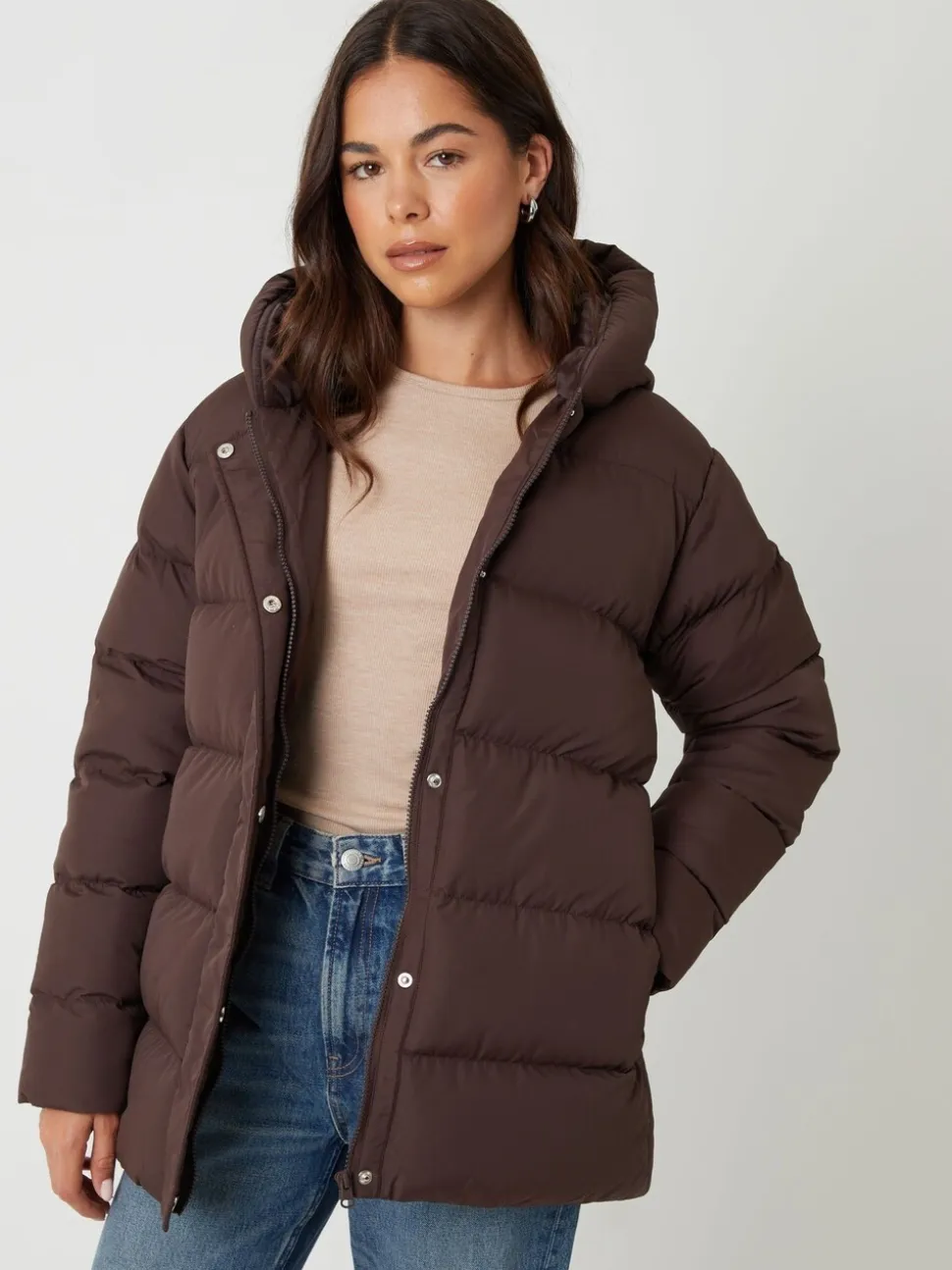Threadbare Petite Puffer Jacket