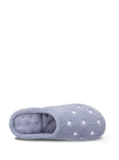 Totes Isotone Popcorn Terry pantoffelmuiltjes voor dames