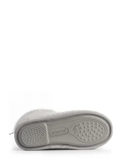 Totes Isotoner Ladies Sparkle Knit Boot Slippers