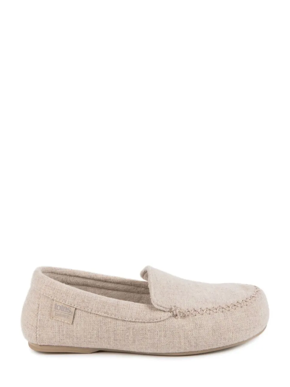 Totes Isotoner Ladies Textured Moccasin Slippers