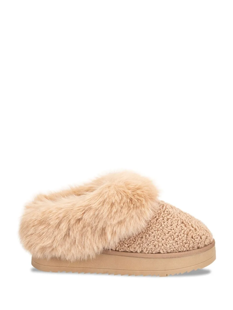 Totes Toasties Ladies Icon Textured Mules with Chunky Sole