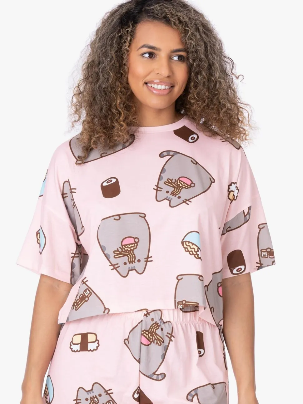 Vanilla Underground - Pusheen gelicenseerde shortpyjama voor dames