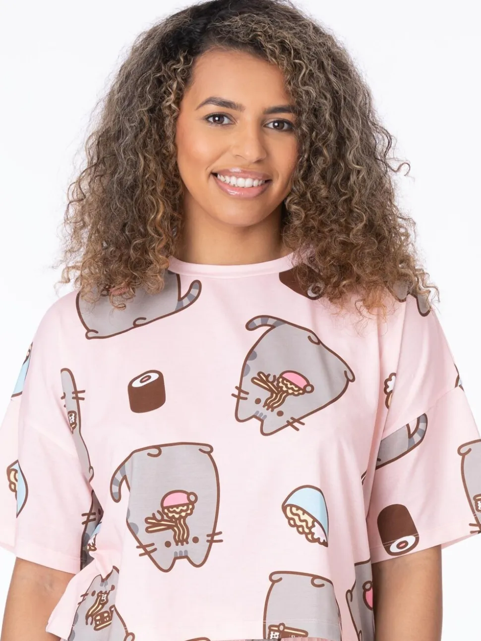 Vanilla Underground - Pusheen gelicenseerde shortpyjama voor dames