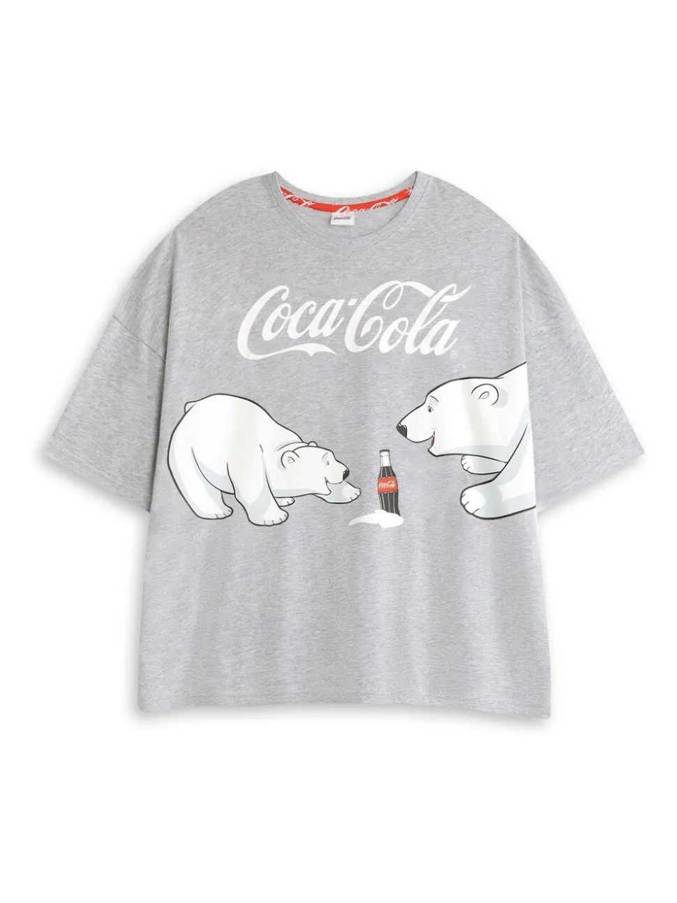 Vanilla Underground Coca Cola Logo Short Sleeve Long Leg Pyjamas Set