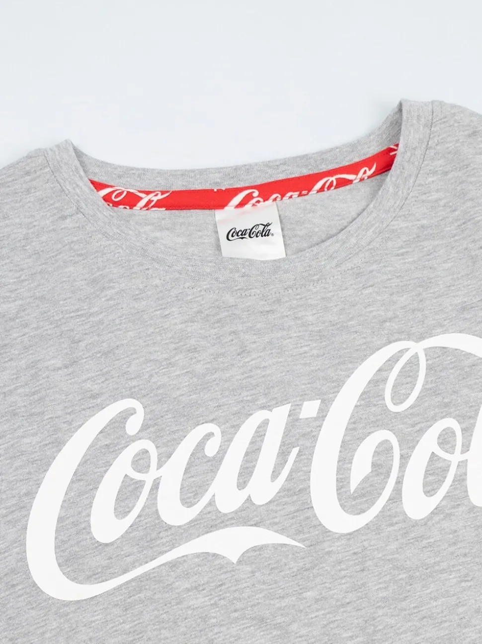 Vanilla Underground Coca Cola Logo Short Sleeve Long Leg Pyjamas Set