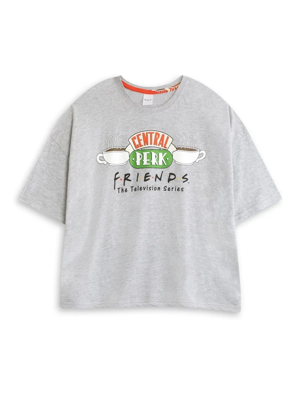 Vanilla Underground Friends Central Perk Logo Short Sleeve Long Leg Pyjamas Set
