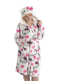 Vanilla Underground Hello Kitty Hooded Bath Robe