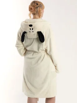 Vanilla Underground Peanuts Snoopy Hooded Bath Robe