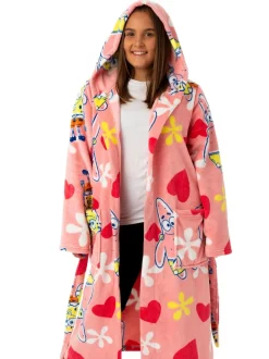 Vanilla Underground Sponge Bob Square Pants Hooded Bath Robe