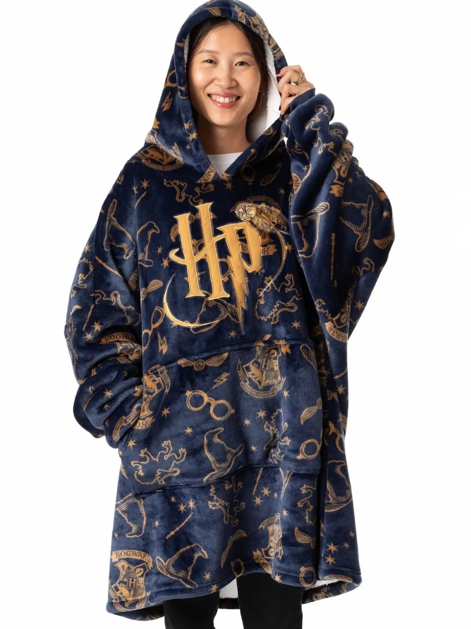 Vanilla Underground Womens Harry Potter Blanket Hoodie