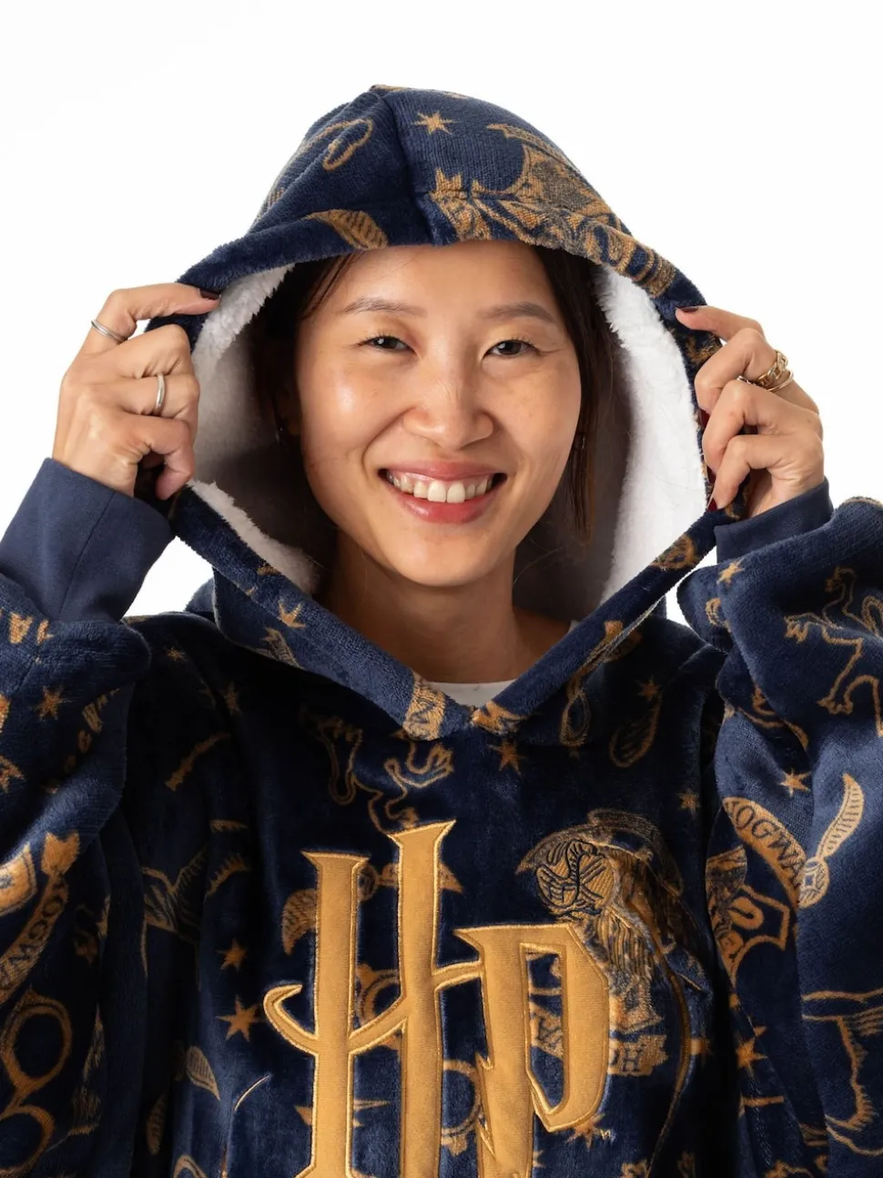 Vanilla Underground Womens Harry Potter Blanket Hoodie