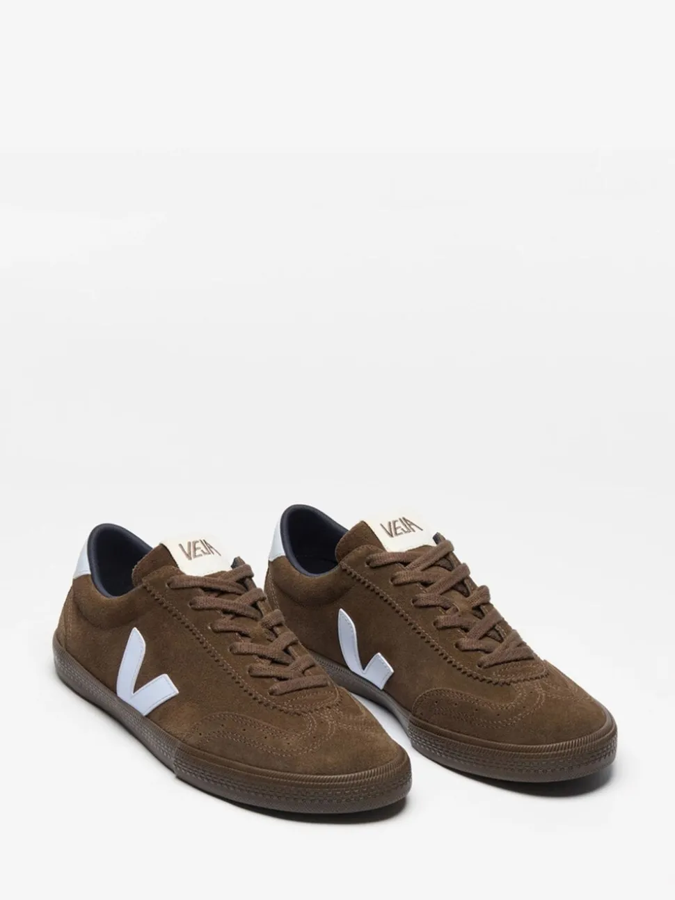 Veja Eagle Swan Eagle Suede Volley Brown Trainers
