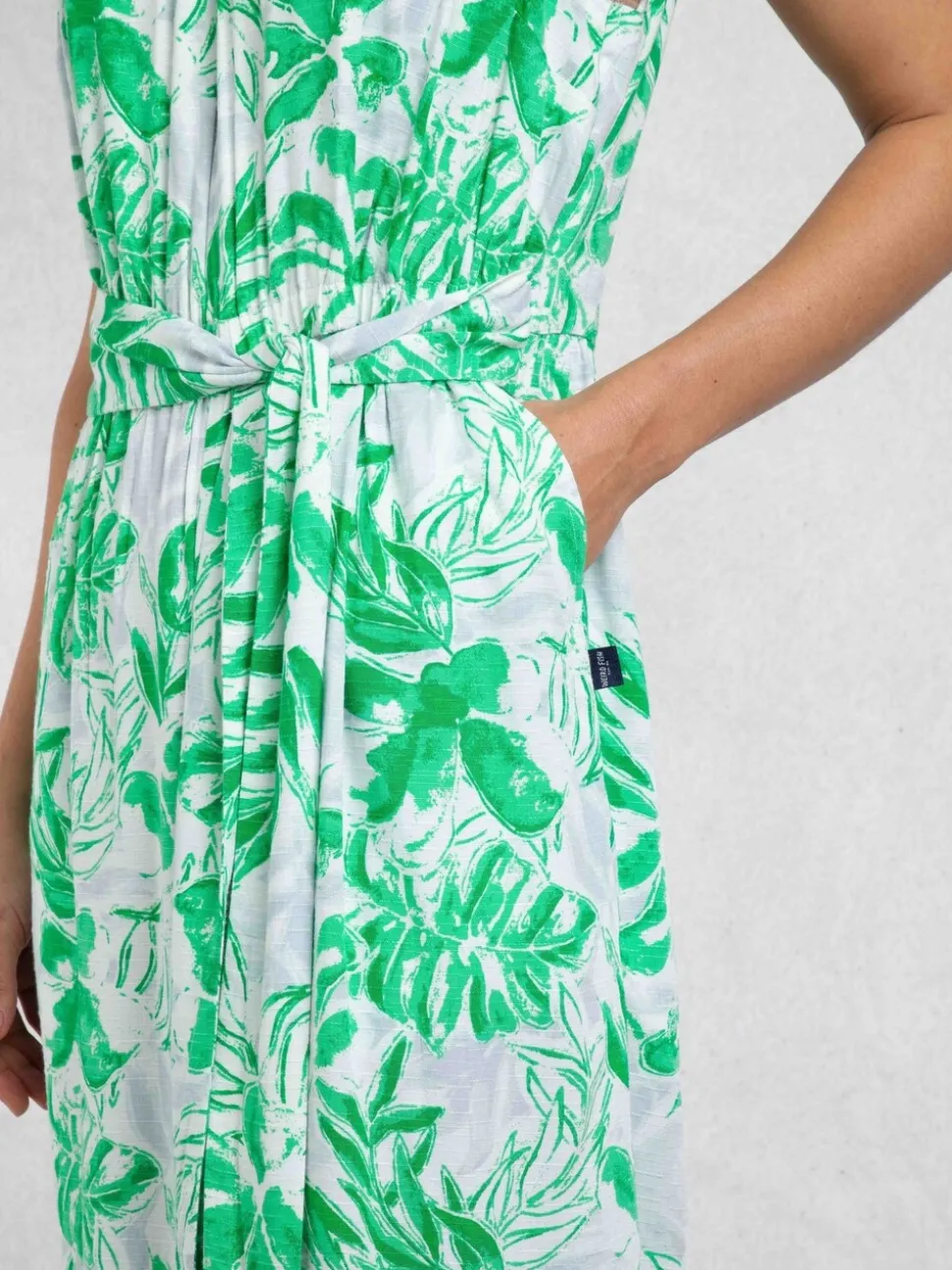 Weird Fish Padra Printed Jumpsuit