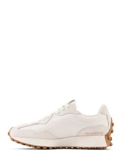 White/Leopard Print - New Balance 327 - Sneakers