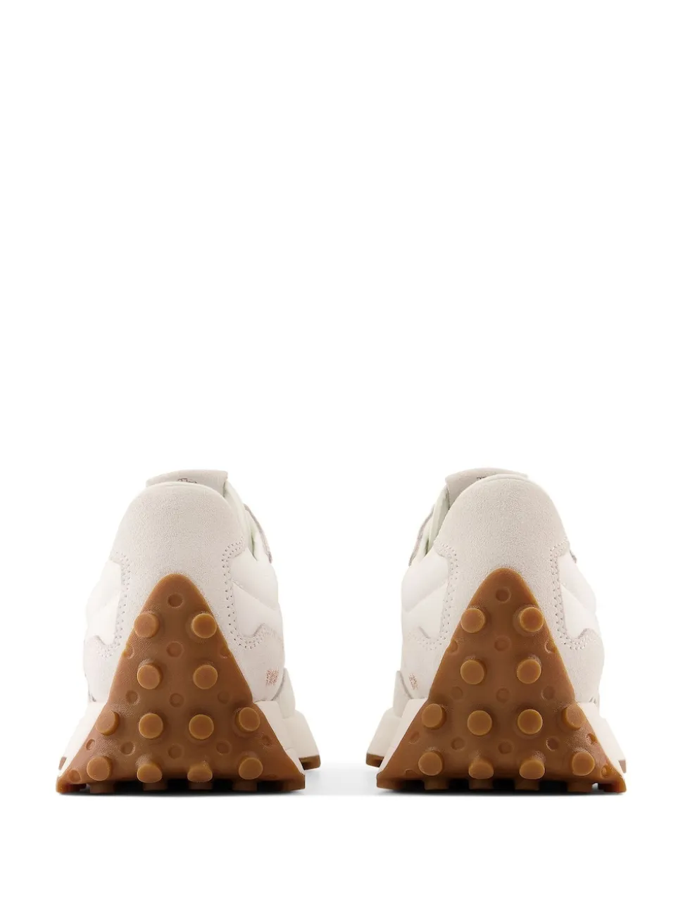 White/Leopard Print - New Balance 327 - Sneakers