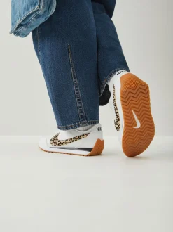 White/Leopard Print - Nike Pacific sneakers