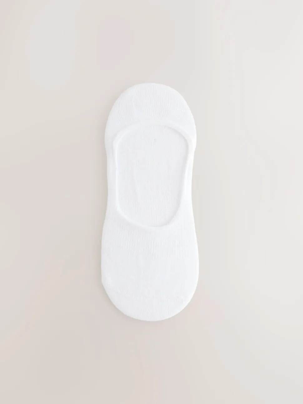 Wit - 5 Paar footsies