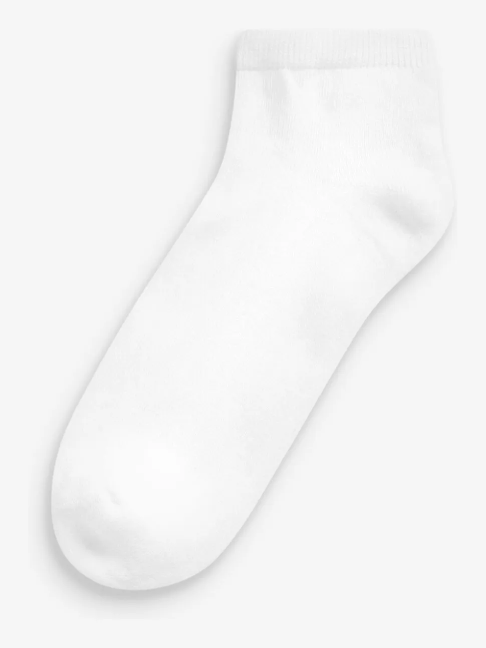 Wit - 4 paar sneakersokken met verdikte zool