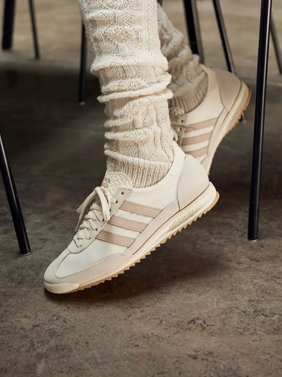 Wit - adidas Originals SL 72 OG Trainers