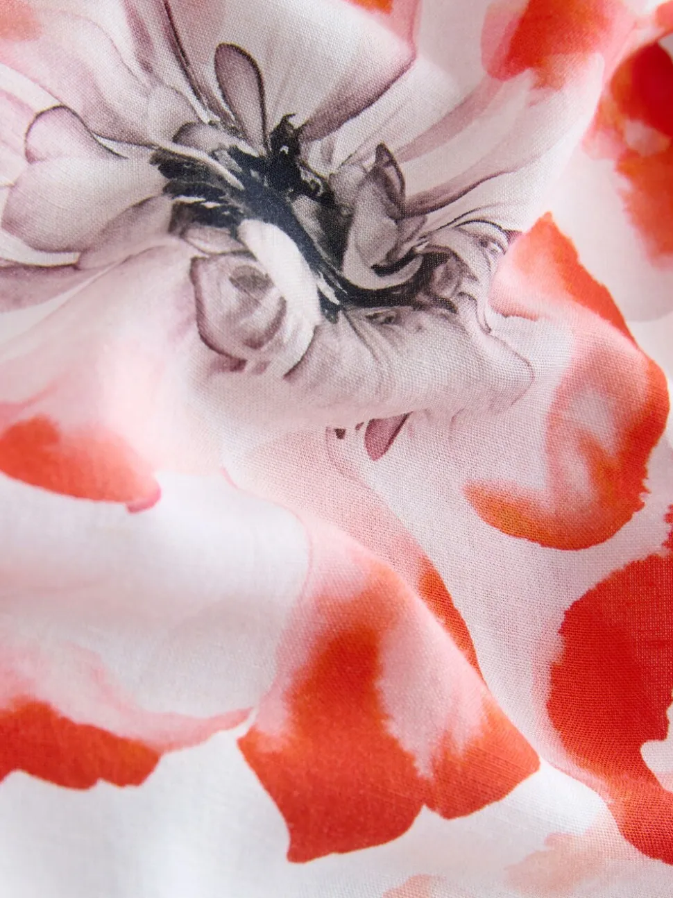 Wit - B by Ted Baker Floral Linen Blend Beach White Dress