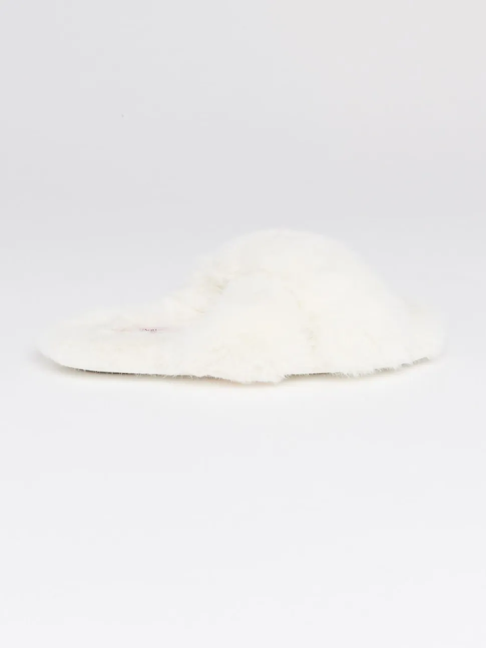 Wit - Boux Avenue Cross Band Slippers