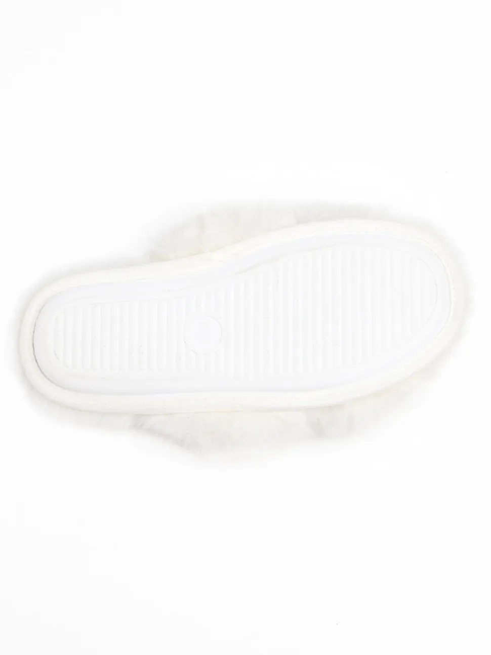 Wit - Boux Avenue Cross Band Slippers