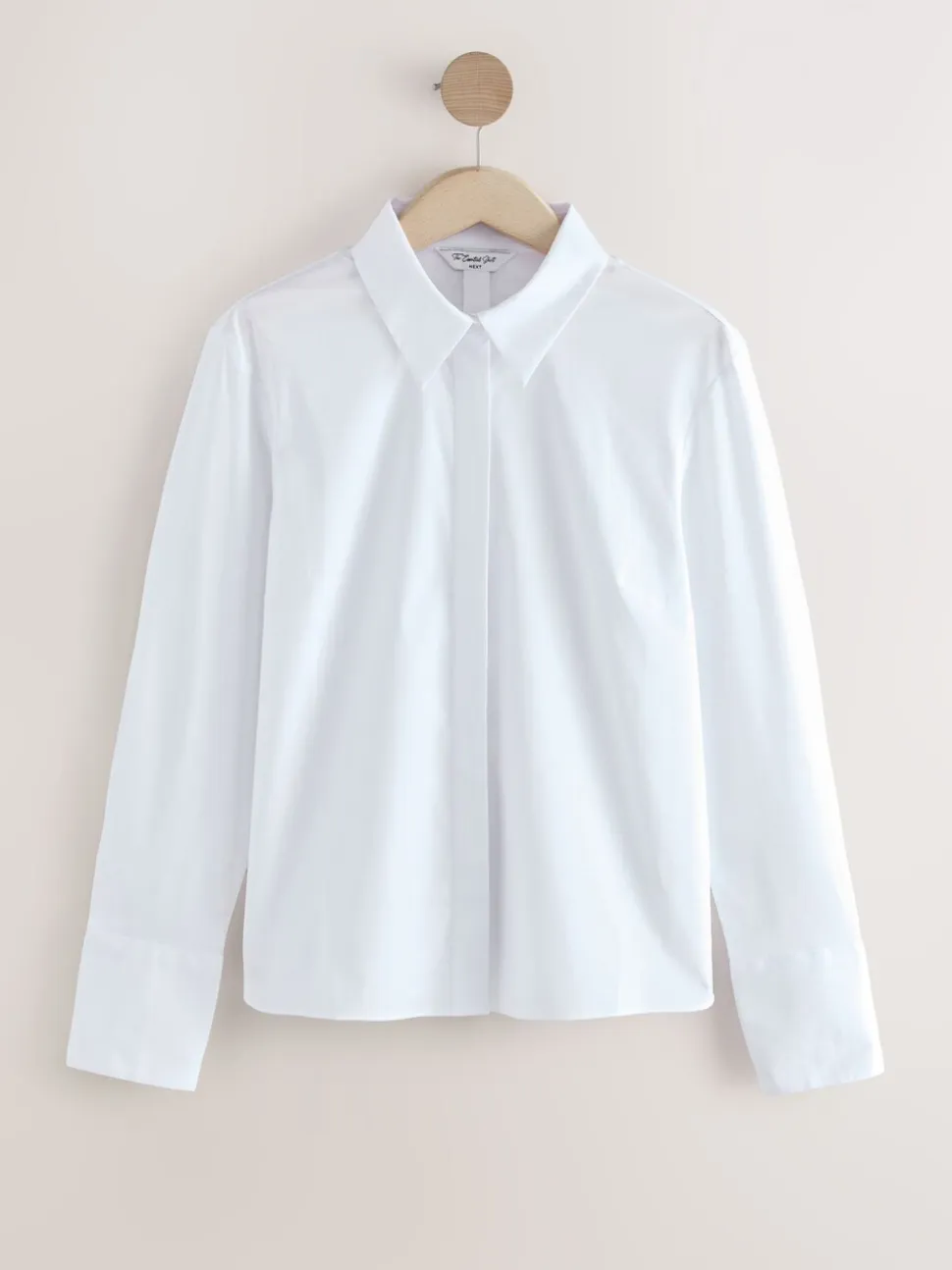 Wit - Fitted Stretch Essential Long Sleeve Shirt